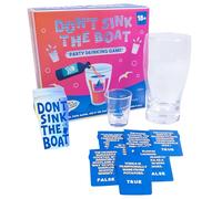Fizz Creations Don’t Sink the Boat Party Drinking Game. Adult Games Night. True or False Quiz Game Perfect for Parties.
