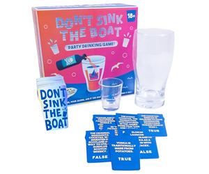 Fizz Creations Don’t Sink the Boat Party Drinking Game. Adult Games Night. True or False Quiz Game Perfect for Parties.