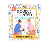 Fizz Creations Double Jointed Game. Endure the Ultimate Artistic Battle with a Twist! Includes Wooden Drawing Device, 2 Pencils, 1 Notepad & 40 Game Cards. 3+ Players.