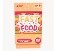 Fizz Creations Fast Food Card Game. Food & Drink Trivia Game Card Building Game. Age 8+, 2-6 Players, 30 Minutes Play Time Fun Family Games Team Games. Stocking Fillers Kids Family game