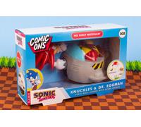 Fizz Creations Knuckles and Dr Eggman Comic Ons