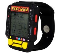 Fizz Creations PAC-MAN Gaming Watch Retro Digital Wrist Watch with LCD Arcade Game, Alarm & Time Display, Classic Gamer Gift, Pac Man Nostalgic Electronic Toy Watch, Battery Included