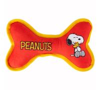 Fizz Creations Peanuts Snoopy Bone Shaped Dog Toy with Squeaker