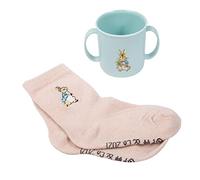 Fizz Creations Peter Rabbit Mug & Sock Gift Set. Includes 260ml Capacity Mug & Socks for Children's Sizes 6 to 8. Officially Licensed Peter Rabbit Merchandise.