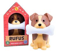 Fizz Creations Rufus The Dog Mood Light. Kawaii Nursery Decor. Soft Glow Night Light. Dog Lover Gift. Battery Operated. Cute Room Decor. Lamp Cute Gifts.