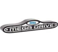 Fizz Creations Sega Mega Drive Console Logo Light, Black