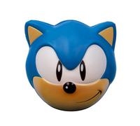 Fizz Creations Sonic The Hedgehog Novelty Stress Ball Squeezer. 3D Sonic Head Stress Toy. Officially Licensed Sonic The Hedgehog Merchandise