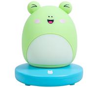 Fizz Creations Squishmallows Mood Light Wendy The Frog. USB or Battery Operated. Soft Silicon Design Night Light Mood Lamp. Touch Sensitive Pad