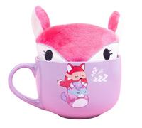 Fizz Creations Squishmallows Mug & Eye Mask Gift Set, 420ml