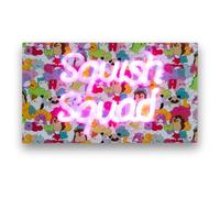Fizz Creations Squishmallows Squish Squad Neon Wall Light | Officially Licensed | USB Powered | Vibrant Pink | Wall Mount Options. LED Lights Neon Effect Light.
