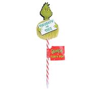 Fizz Creations The Grinch Fluffy Pen - Christmas Stationery - Officially Licensed Dr Seuss The Grinch Pen - Stocking Filler