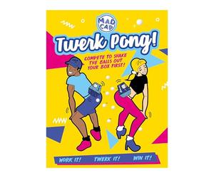 Fizz Creations Twerk Pong The Original, Hilarious Party Game to Get Your Booty Shaking! Family Games. Compete With Friends. Funny Novelty Games. Great Hen Party Games. Team Building Group Games