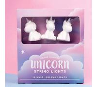 Fizz Creations Unicorn Colour Changing LED String Lights Approx 200cm Length - Plastic - Multi - String Light