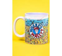Fizz Creations Where's Wally? Heat Change Mug-Reveal Hidden Wally with Hot Drinks! - Multi
