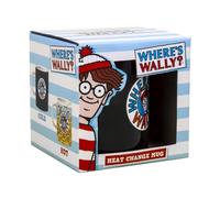 Fizz Creations Where's Wally? Heat Change Mug-Reveal Hidden Wally with Hot Drinks! - Multi