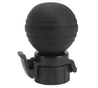 Fizz Keeper Pump Cap - Leak-Proof Carbonated Beverage Fizz Saver Stopper, Leak-Proof Silicone Pump Cap, Manual Inflation Stopper for Beer Energy Drinks Soda - Black
