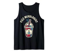 Fizz Mixologist Soda Recipe Humor Funny Dirty Soda Tank Top