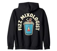 Fizz Mixologist Soda Recipe Humor Funny Dirty Soda Zip Hoodie