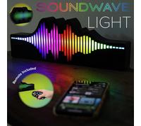 Fizz Creations Sound Wave Logo Light, Multi