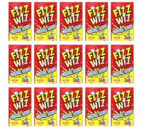 Fizz Wiz Popping Candy Strawberry - 15 Packets of 5g Each - Fun and Exciting Popping Sensation - Great for Parties