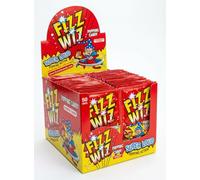 Fizz Wiz Strawberry Popping Candy, 50 x 5g Sachets, Individually Wrapped Popping Candy Crystals, Bulk Sharing Bag | Fizzy Retro Novelty Sweets for Party Bags