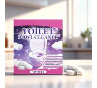 FizzClean Power-Foaming Toilet Cleaner, 2026 New WC Cleaning Products, 12Pcs Dissolves Clogs Toilet & Drain Cleaner Tablets, Fast Acting Heavy Duty Drain Gel with Anti-Limescale (1, 12 Tablet)