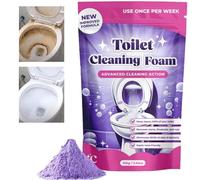 Fizzclean Toilet Cleaner,Fizz Clean Toilet Cleaning Foam,Touch Free Fizzy Foam Toile/t,Toile/t Cleaning Foaming Powder,Fizz Clean T/oilet Cleaner,Limescale Remover Powder,T/oilet Bowl Cleaner
