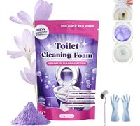 Fizzclean Toilet Cleaner, Fizzy Foam Toilet Cleaner, Touch Free Cleaning Powder, Scrub Free, Powerful Deep Cleaning Action in 20 Minutes With Zero Effort(1pc)