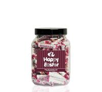 FIZZERS 1kg Medium Sweet Jar - A Personalised Gift Jar Filled with Your Favourite Retro Sweets! Happy Easter