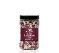 FIZZERS 700g Small Sweet Jar - A Personalised Gift Jar Filled with Your Favourite Retro Sweets! Happy Valentine’s Day