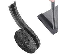 Fizzix 1 PC 10M Invisible Wonder Web Hemming Tape - Extra Strong Adhesion, No-Sew Iron-On Tape for Trousers, Pants, Clothes, and Jeans - Easy to Use, 2.5CM Wide Hem Tape (Black)
