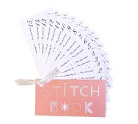 Fizzix Creative Mini Sewing Book & DIY Sewing Stitches Kit, Needle and Thread Set for Beginners, Sewing for Kids & Adults