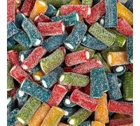Fizzy Assorted Pencil Bites 200g Treat Bag by The Gourmet Sweet Company