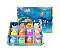Fizzy Bath Balls Kids - Lather Orbs, 12 Unit Suds Pellets for Body Cleaning, Effervescent Rounds with Gift Center, Grooming Supply, Foam Makers for Tub, Flat, Inn, Cabin and Social Gathering