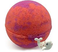 Fizzy Bath Bomb Set with Hidden Toy Inside - Ocean Themed Bath Ball for Kids - Scented Bath Fizzer with Surprise Figure - Fun Gift for Girls Boys (F#)