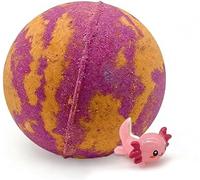 Fizzy Bath Bomb Set with Hidden Toy Inside - Ocean Themed Bath Ball for Kids - Scented Bath Fizzer with Surprise Figure - Fun Gift for Girls Boys (A#)