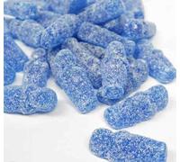 Fizzy Blue Jelly Babies (Vegan) 750g | Novelty Fruit Gummy Sweets