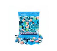 Fizzy BLUE MIX SWEETS 1KG - Blue Raspberry and Pink Brain Mix Candy, Sour Gummy Sweets, Bulk JELLY Sharing Bag