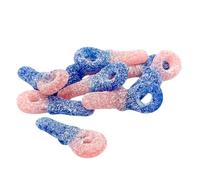 Fizzy Bubblegum Tongue Painting Dummies Sour Coated Jelly Sweets Vegan Gelatine Free & Dairy Free Available in 250g 500g 1kg & 3kg Bags (1Kg Bag)