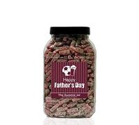 FIZZY CHERRY COLA BOTTLES 2.2kg Sweet Jar - A Personalised Gift Jar filled with your favourite Retro Sweets! (Happy Father's Day)