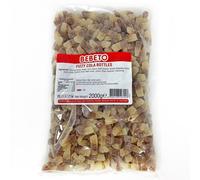 (Fizzy Cola Bottles (16009726)) Peach Rings, Sour Worms Bebeto 2KG Bags Full Range Halal Certified Sweets