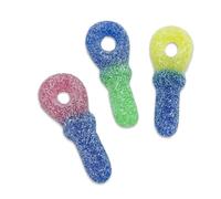 Fizzy Dummy Tongue Painter Jelly Sweets Fruit Flavoured Sour Coated Gummies Colour Changing Sweets Vegan & Gluten Free Bulk Bag for Pick & Mix Sharing & Gift Packaging (500g Bag)