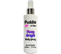 Fizzy Grape Body Spray - 100ml Eau de Toilette (EDT) - Atomiser Mist - Fruity Scent - Vegan Friendly - Puddle of Wax - Made in the UK