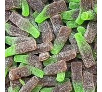 Fizzy Green Cola Bottles 1kg Bag, Pouch Halloween Sweets