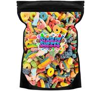 Fizzy Pick & Mix - Assorted Sour & Fizzy Sweets Bulk Pouch 500g/800g/1kg Party Treats, Gift Bag & Retro Candy Selection By Simway Sweets (800G)