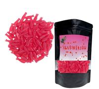Fizzy Pick & Mix Sweets | Big Lips Strawberry Cherry, Peach Rings, Orange & Lemon - 200g or 500g Resealable Gift Bag - Tangy Jelly Sweets - Candy Hamper, Treat Bag (200g, Cherry Fish)