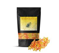 Fizzy Pick & Mix Sweets | Big Lips Strawberry Cherry, Peach Rings, Orange & Lemon - 200g or 500g Resealable Gift Bag - Tangy Jelly Sweets - Candy Hamper, Treat Bag (500G, PEACH RINGS & LEMON, ORANGE)