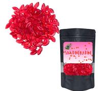Fizzy Pick & Mix Sweets | Cherry Lips - 200g Resealable Gift Bag - Jelly Sweets - Candy Hamper, Treat Bag (200g, Cherry Lips)