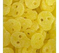 Fizzy Pineapple Skulls 2kg Share Bag by The Gourmet Sweet Company