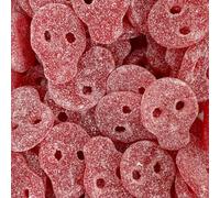Fizzy Red Skulls 500g Share Bag by The Gourmet Sweet Company